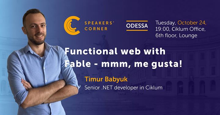 Odessa Speakers' Corner: Functional web with Fable - me gusta!