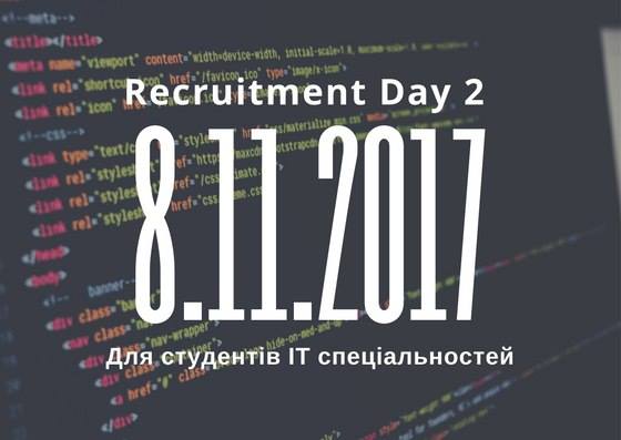 Recruitment Day 2