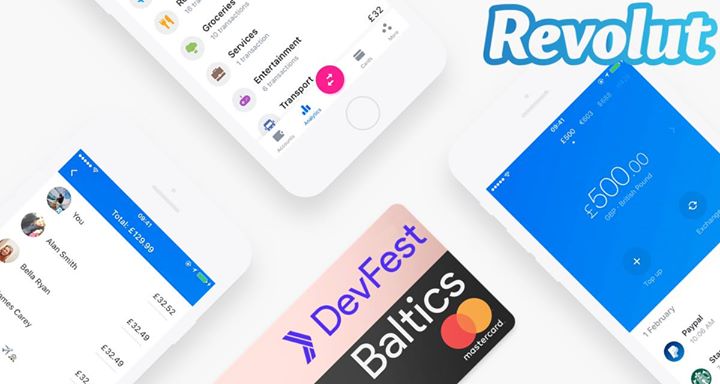 DevFest Baltics: Free Revolut card giveaway