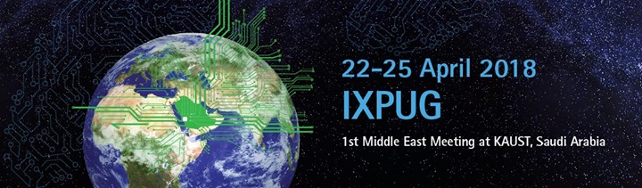 IXPUG KAUST Spring Conference 2018