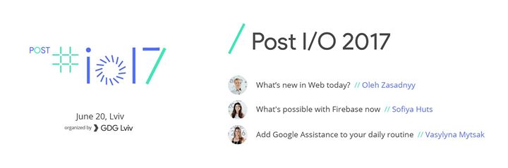 Post I/O 2017