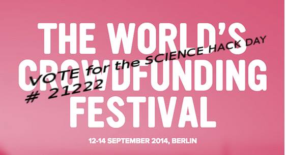 WE NEED YOUR HELP!  Science Hack Day Berlin at One Spark