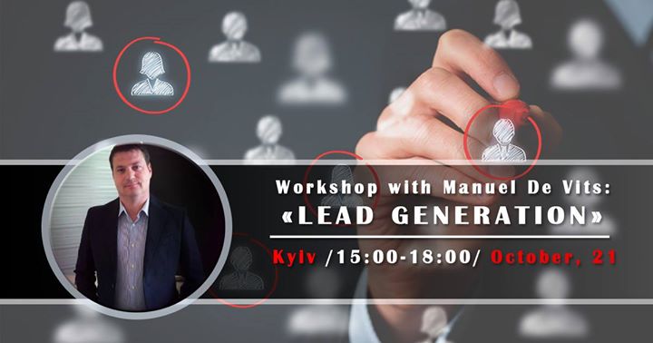 Workshop with Manuel De Vits: “Lead Generation “