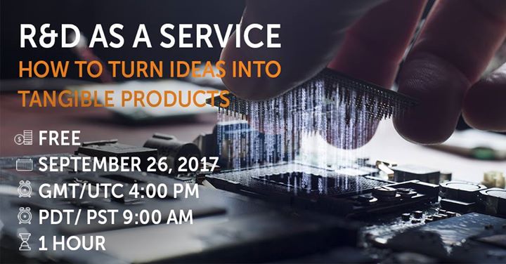 Webinar: R&D as a Service. Make your products digitally mature