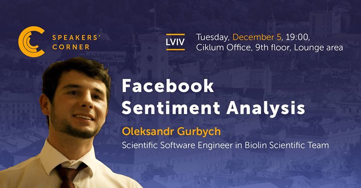 Lviv Speakers’ Corner: Facebook Sentiment Analysis