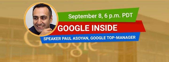 Online workshop with Google Top Manager - Paul Asoyan