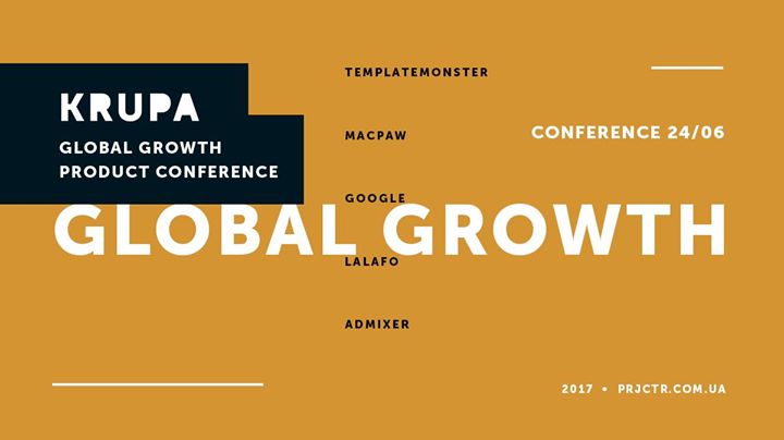 Krupa. Global Growth Conference