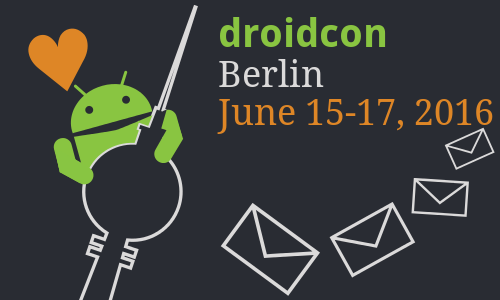 Meet up for first time submitters at droidcon Berlin!