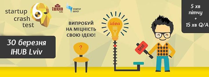 Startup Crash Test #11 in IHUB Lviv