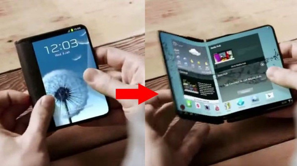 7-дюймовый смартфон Samsung со складным дисплеем выйдет в следующем году
