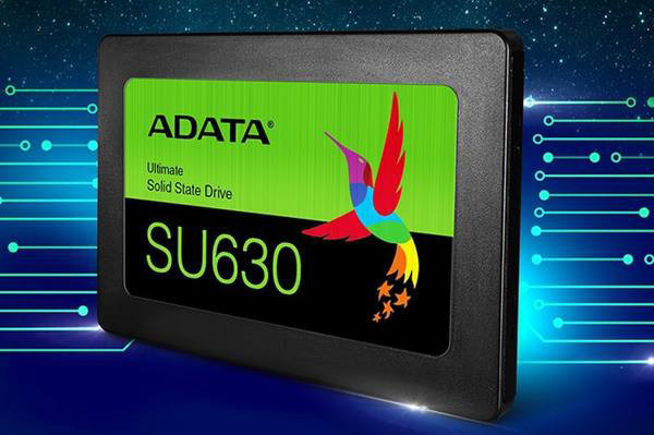 ADATA представляет SSD Ultimate SU630 3D QLC NAND