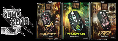 Новые игровые мыши Phosphor Helmet Assassin