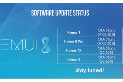 Honor 7X получит релиз Android 8.0 во втором квартале