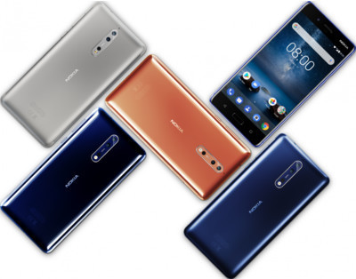 Стартовали продажи обновленного Nokia 8