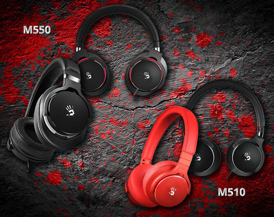 Две новые Hi-Fi гарнитуры Bloody M510 и M550