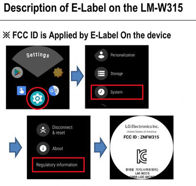 Смарт-часы LG LM-W315 одобрены FCC