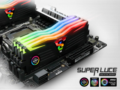 ОЗУ GeIL Super Luce RGB Sync поддерживает приложения для управления подсветкой