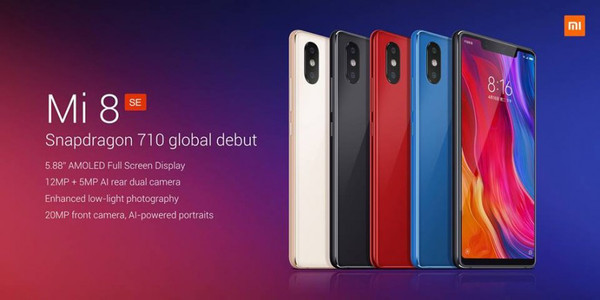 Состоялся официальный анонс смартфона Xiaomi Mi 8 SE