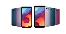 LG готовит смартфоны  G6 и Q6 в новых цветовых решениях корпуса