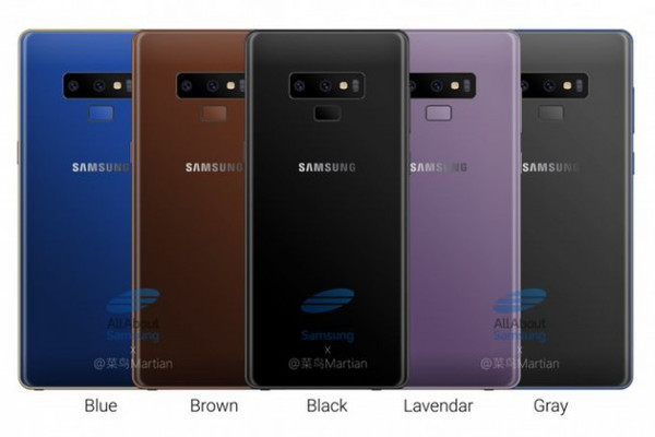 Samsung Galaxy Note 9 оценен в $1160