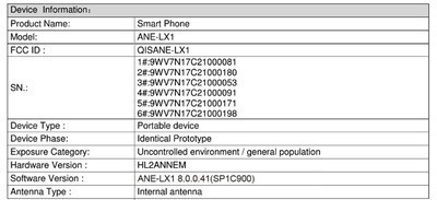 Опубликованы характеристики смартфона Huawei P20 Lite