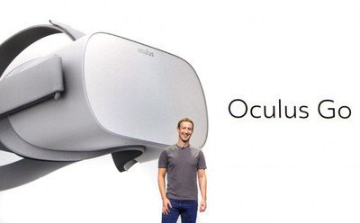 Основатель Facebook представил VR-шлем Oculus Go