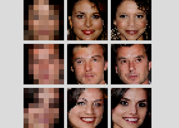 Google разработал алгоритм «улучшения» изображений по нескольким пикселям