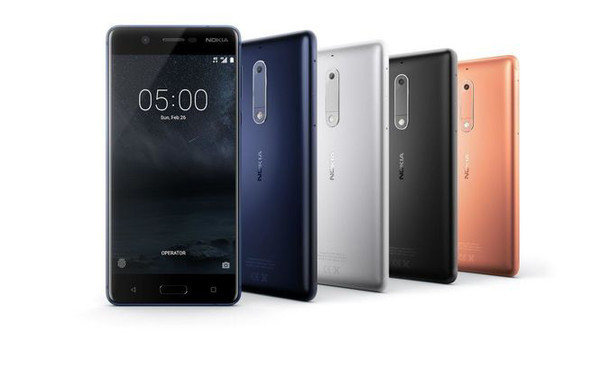 Новое поколение смартфонов Nokia 5, Nokia 3 и Nokia 2